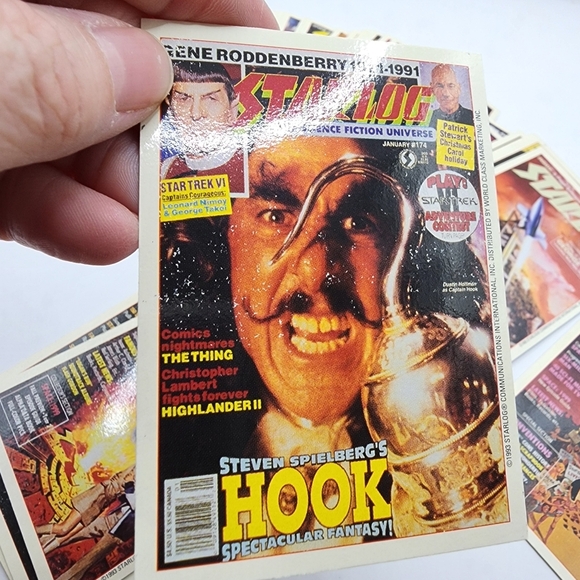 Star Trek Starlog Trading Cards Lot - Picture 4 of 6